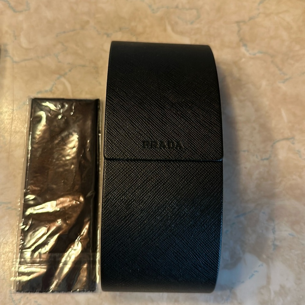 Prada Black Hard Sunglass Case